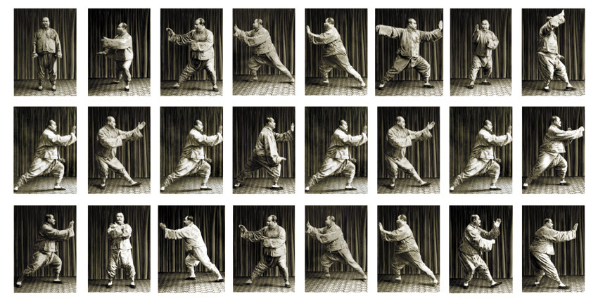 Yang Chengfu demonstrating Tai Chi form